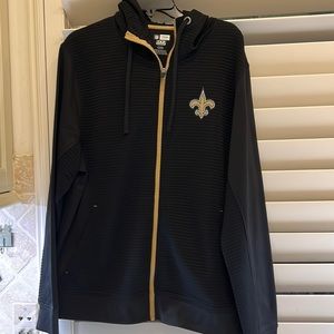 ⚜️New Orleans Saints zippered lightweight jacket